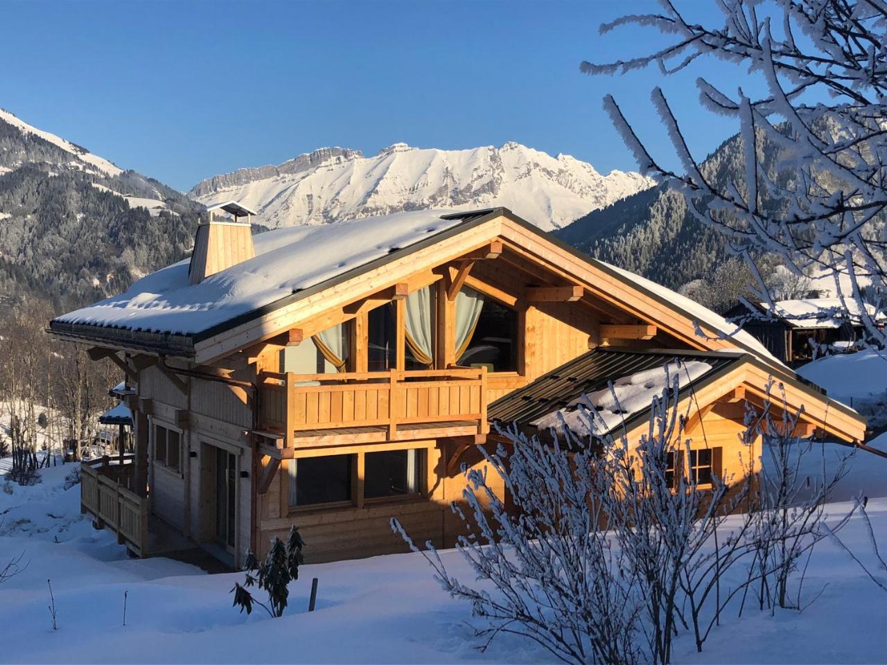 Chalet Nanook Notre-Dame-de-Bellecombe Kültér fotó